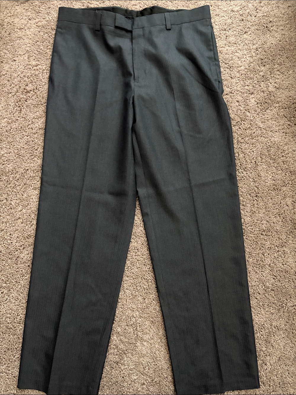 Kenneth Cole Black Men's Dress Pants